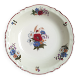 Sarreguemines round deep dish, Agreste model