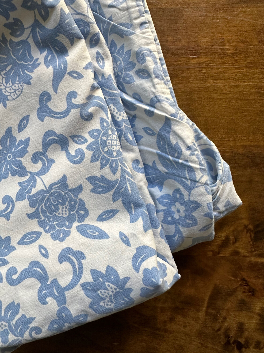 Vintage single bed duvet cover