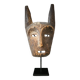 Ancient LEGA mask topped with horns. Bwami society. Base | H: 44*18 cm | DR Congo