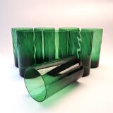 Set of eight Glasses 1970s