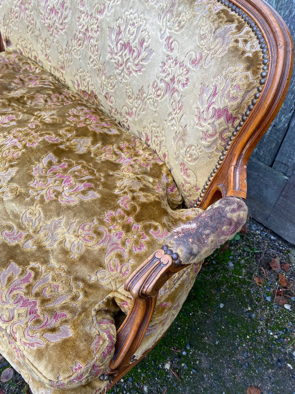 Louis xv bench