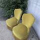 Pair of toad armchairs