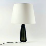 Mid Century Scandinavian Glass Table Lamp by C.Fagerlund for Orrefors, 60s