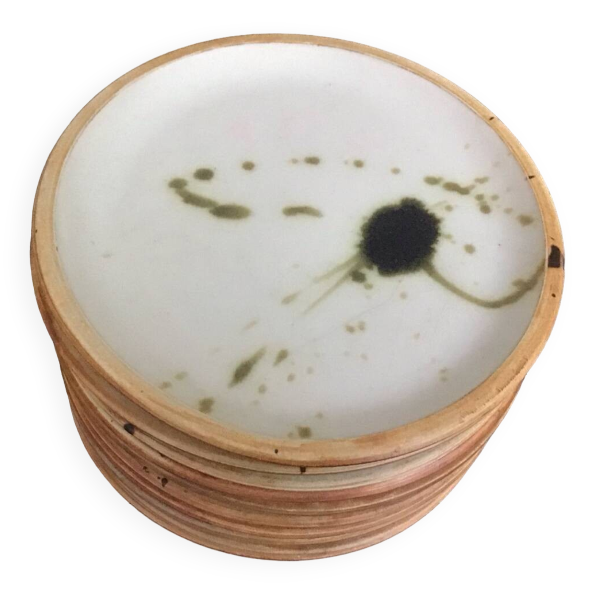 10 Vintage Plates from Gres de la Colombe