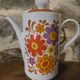 Vintage coffee pot Winterling Bavaria – Seventies floral decor