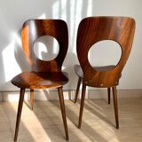 Pair of Baumann Eye model chairs