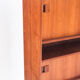 Vintage teak buffet with sliding doors, France 1960