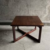 Danish rosewood coffee table by dyrlund, 1960s