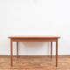 Danish teak extendable dining table