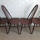 Série de 4 chaises estampillées Ercol