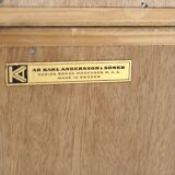 Scandinavian oak library "Öresund", Børge Mogensen, Sweden, 1960