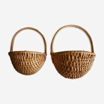 Set of 2 wall baskets