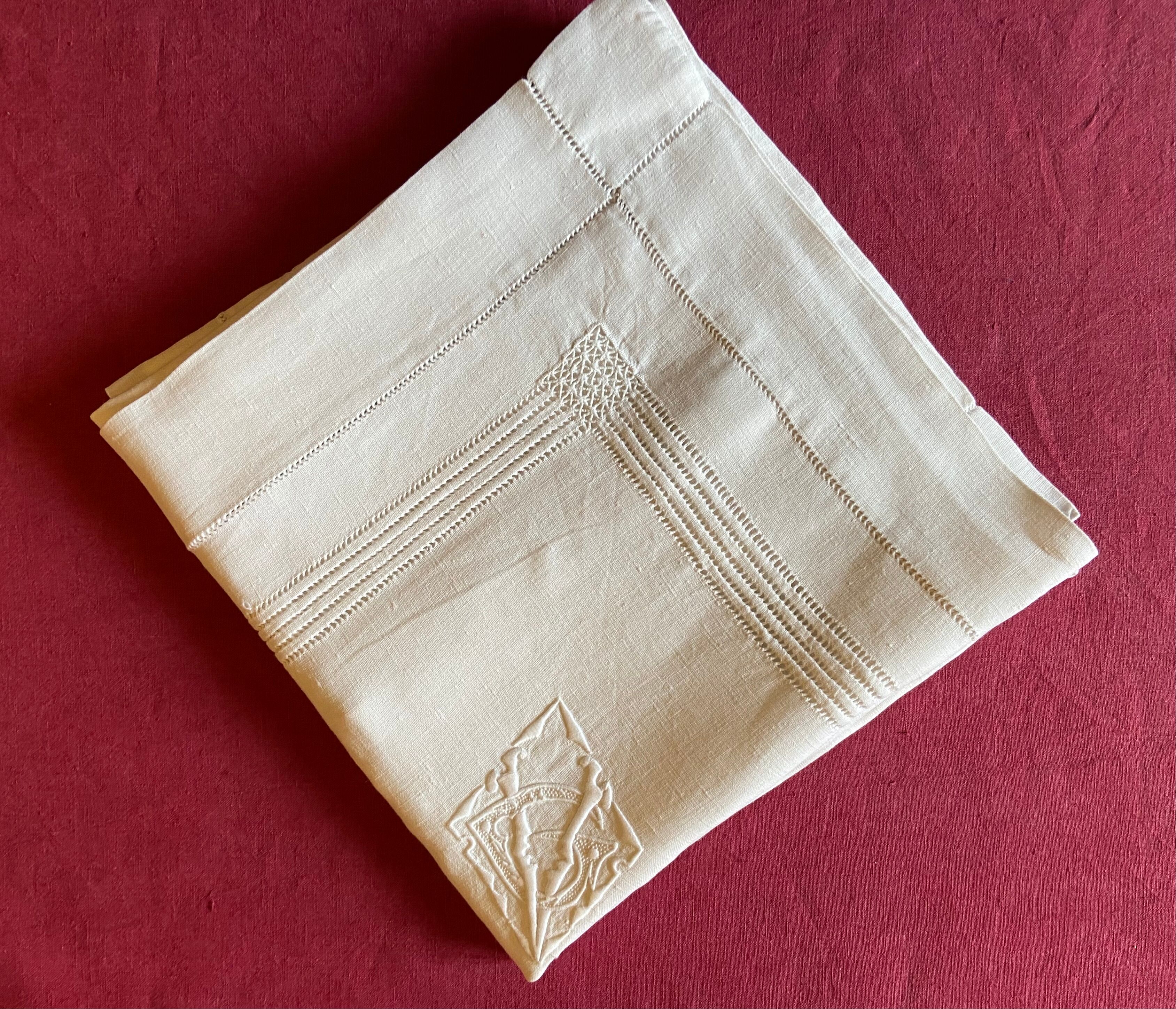 Antique pillowcase