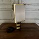 Lampe italienne Romeo Rega en laiton et laque XXe