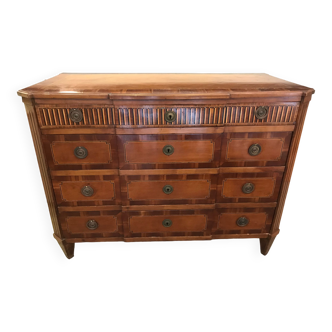 Ancienne commode marquetée