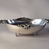 Italian 800 Silver Oval Footed Bowl