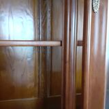 Vitrine de style Louis Philippe en merisier