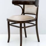 Thonet Austrian Curved Wood Armrests Chair, 1920s