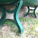 Large industrial gardener on feet