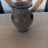 Petit vase terre grise 1970