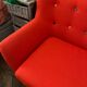 Orange sofa