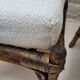 6 Chaises vintage en rotin peacock  Emmanuelle