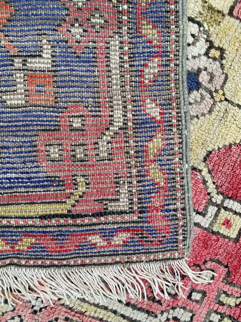 Ancient Turkish carpet Smyrne 130x197 cm