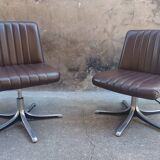 Pair of 70s armchairs