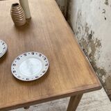 Oak farmhouse table