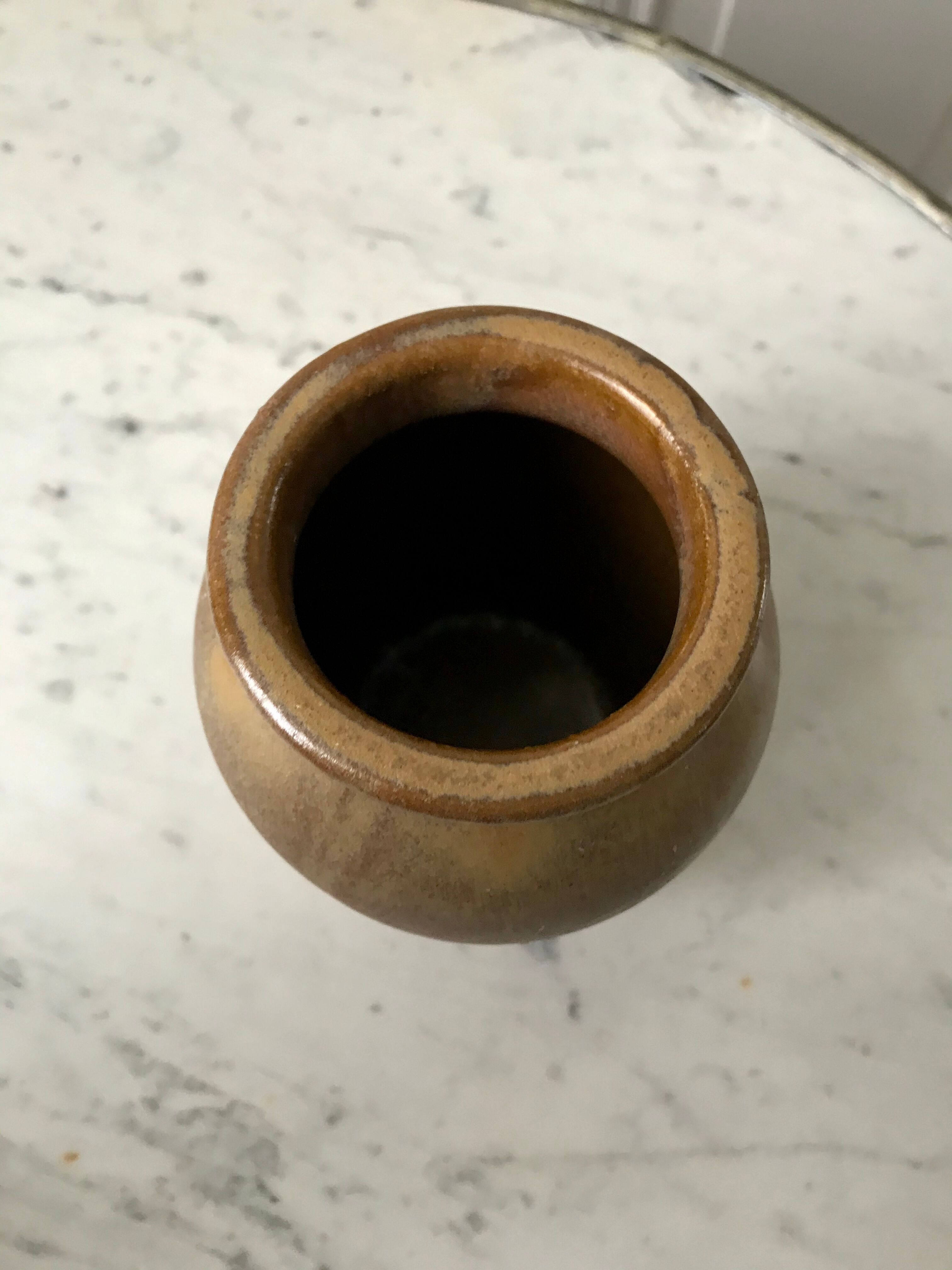 Vintage sandstone vase