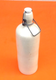 Bottle / Old hot water bottle Glazed stoneware