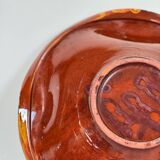 Vintage mixed terracotta bowl