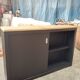 Sliding workbench with shallow depth