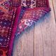 Handmade Turkmen Bukhara rug 180x112cm