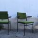 27 armchairs - modern - vintage - metal feet - 1960