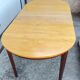 Scandinavian extendable dining table attributed to Hans Ehrlin for Tranås - 1980s