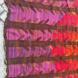 Tapis scandinave vintage des années 70 tissé à la main