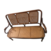 Old cannage bench