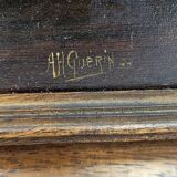 Oil on panel ah guerin