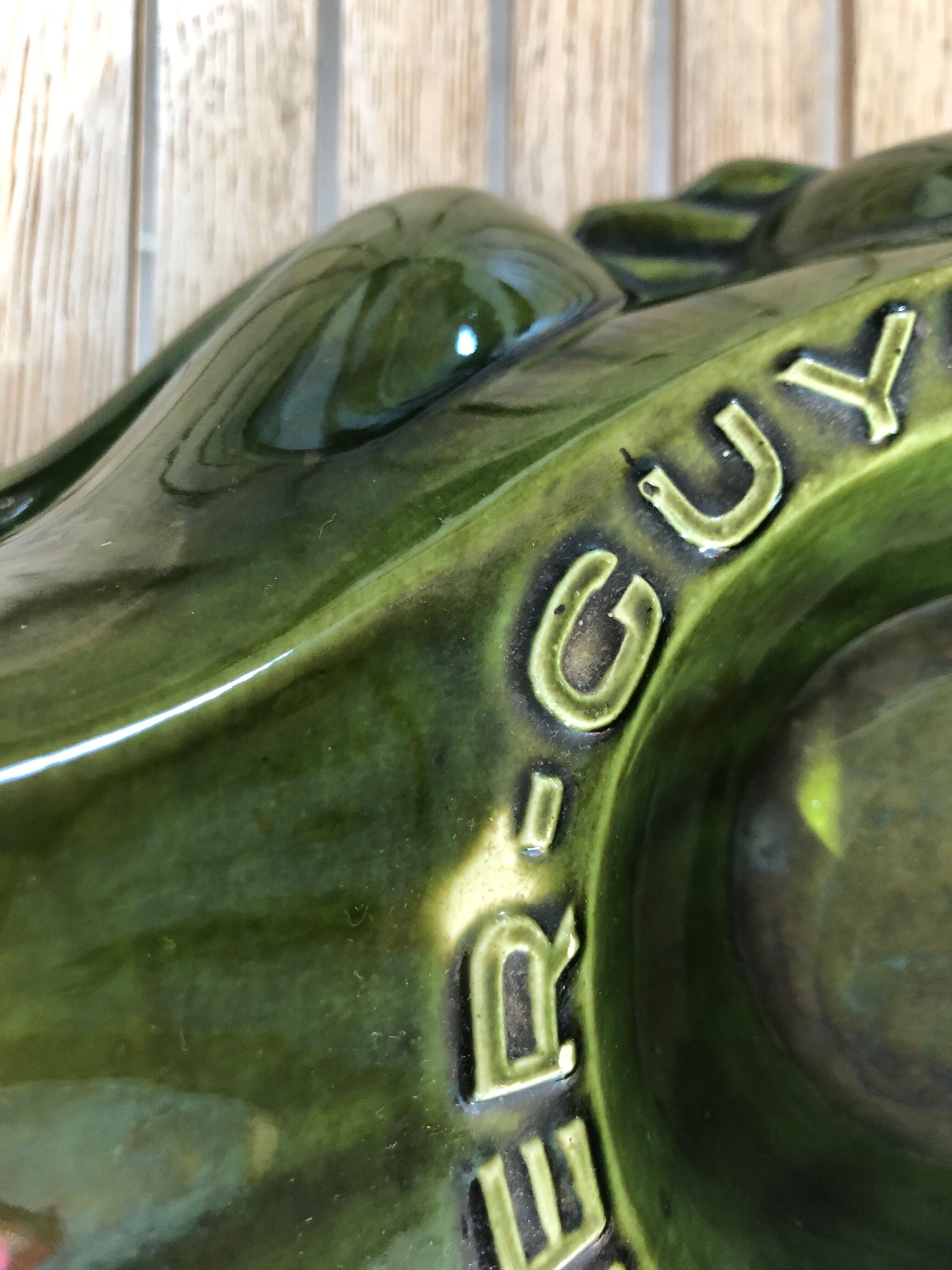 Frog ashtray L'Héritier-Guyot