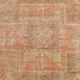 Orange and brown runner rug 78x393cm