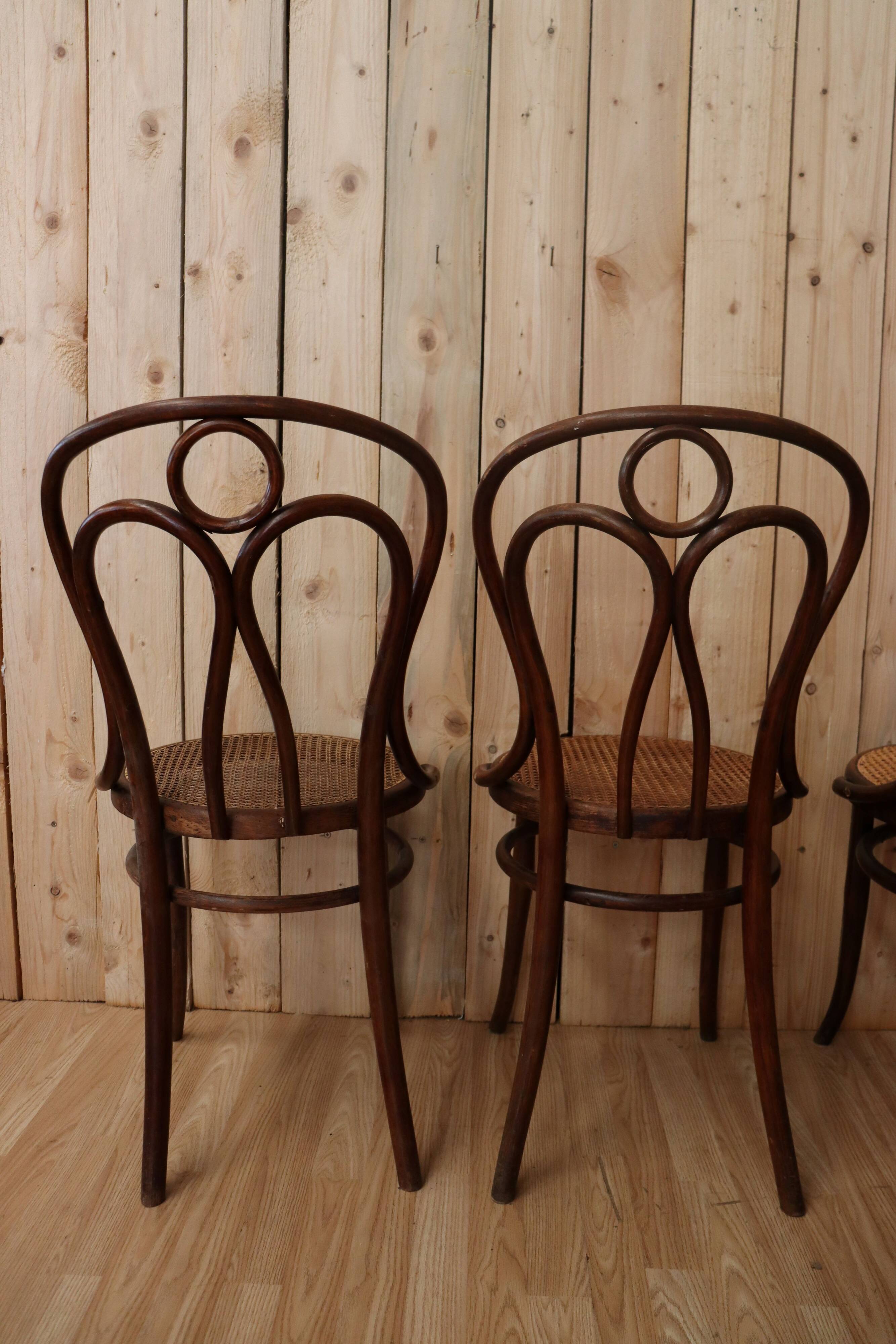 Series 8 Joseph & Jacob Kohn bistro chairs