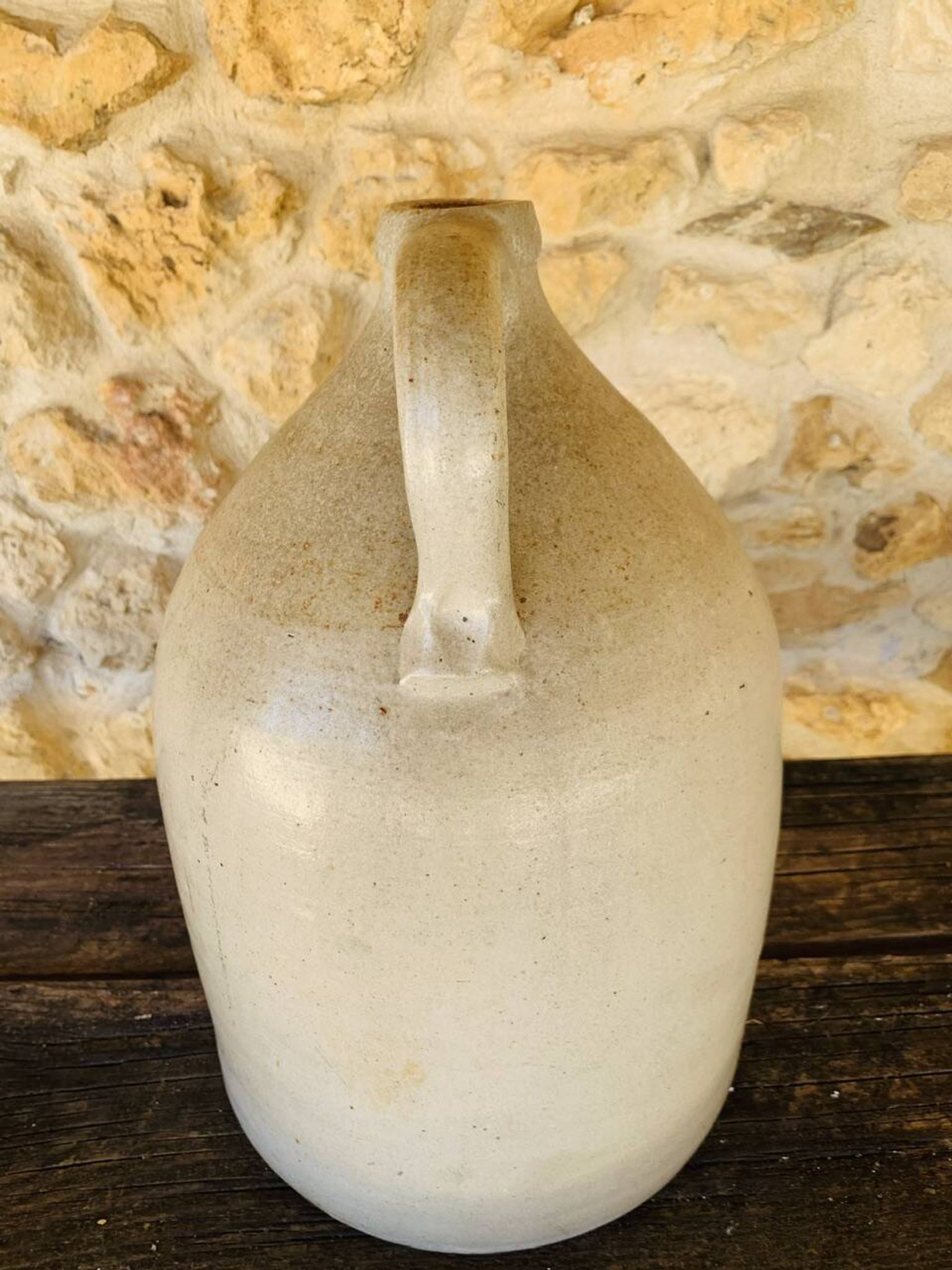 Large stoneware jar, 7 litres, by F.H. Cowden, circa 1880