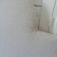 160 headboard upholstered in off-white bouclé fabric