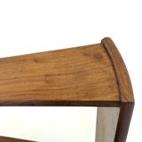 Vintage teak mid century library stairs