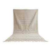 Tapis en laine pure fait main traditionnelle taille 150/250 cm