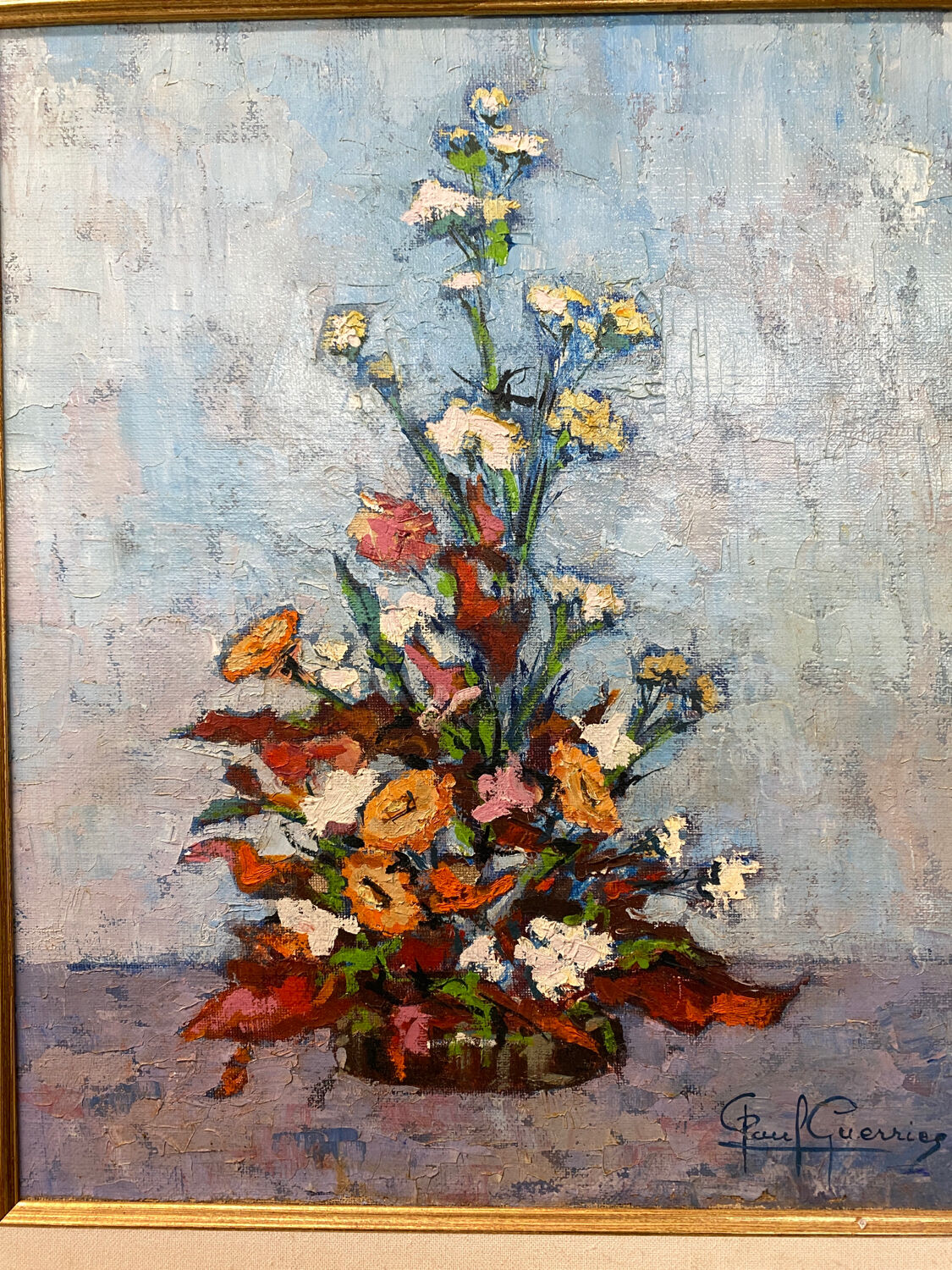 Still life years dated and signed Paul Guerrier