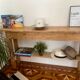 Console en bois massif