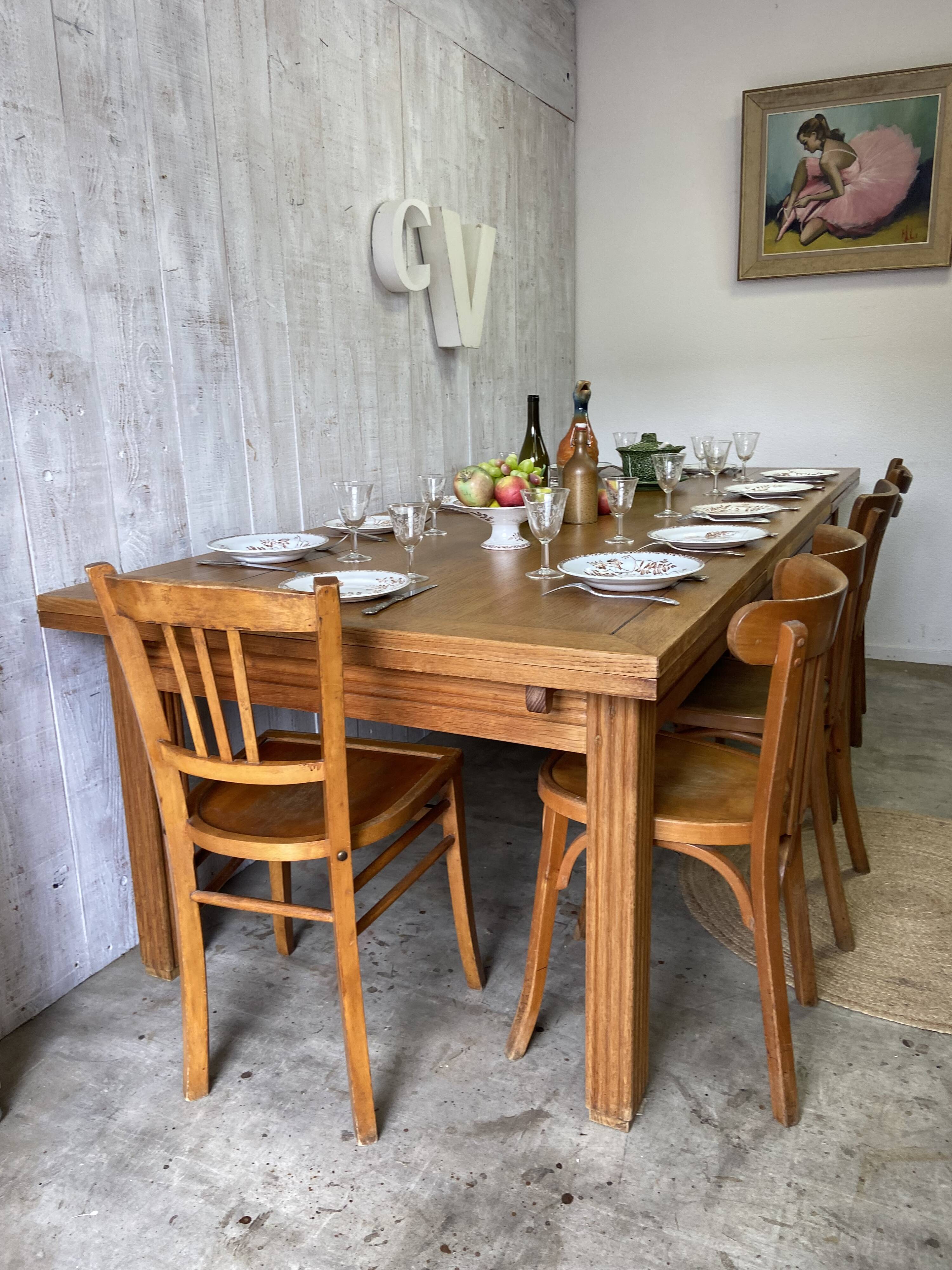 Farm table 250/400 x 104cm