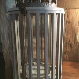 Wood/metal lantern